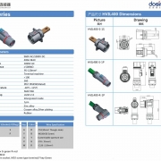 NI1-1-B120-1AYA-C12 金屬高壓互鎖連接器300A 單芯彎插頭